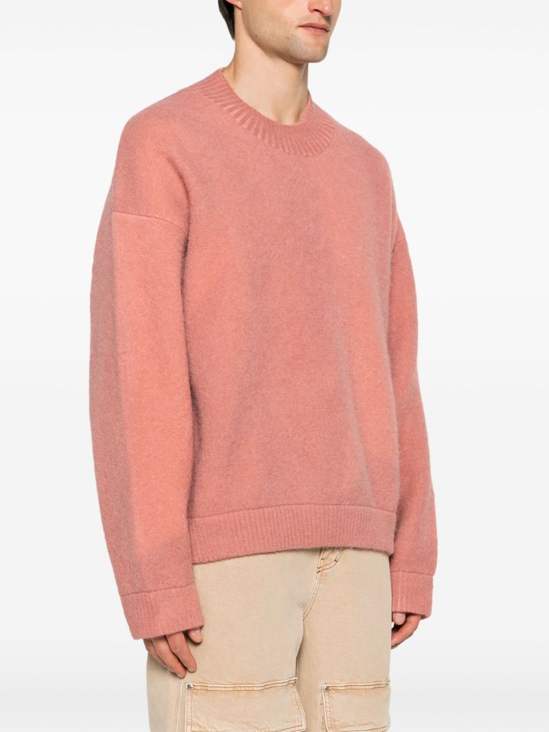 Pink Sprayed Horizons Sweater