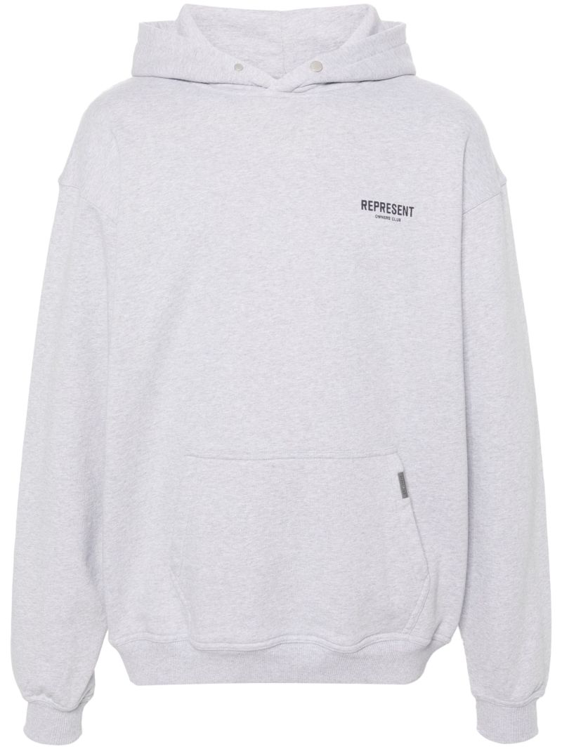 Grey Owners Club Cotton Hoodie