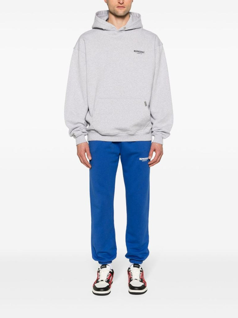 Grey Owners Club Cotton Hoodie