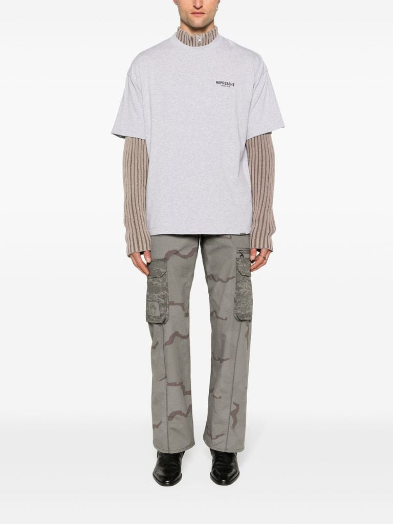 Grey Owners Club Cotton T-shirt