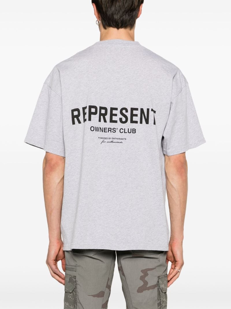 Grey Owners Club Cotton T-shirt
