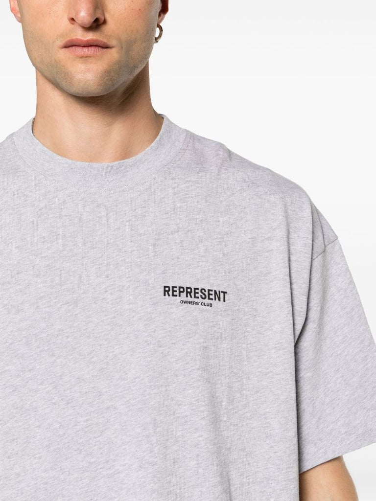 Grey Owners Club Cotton T-shirt