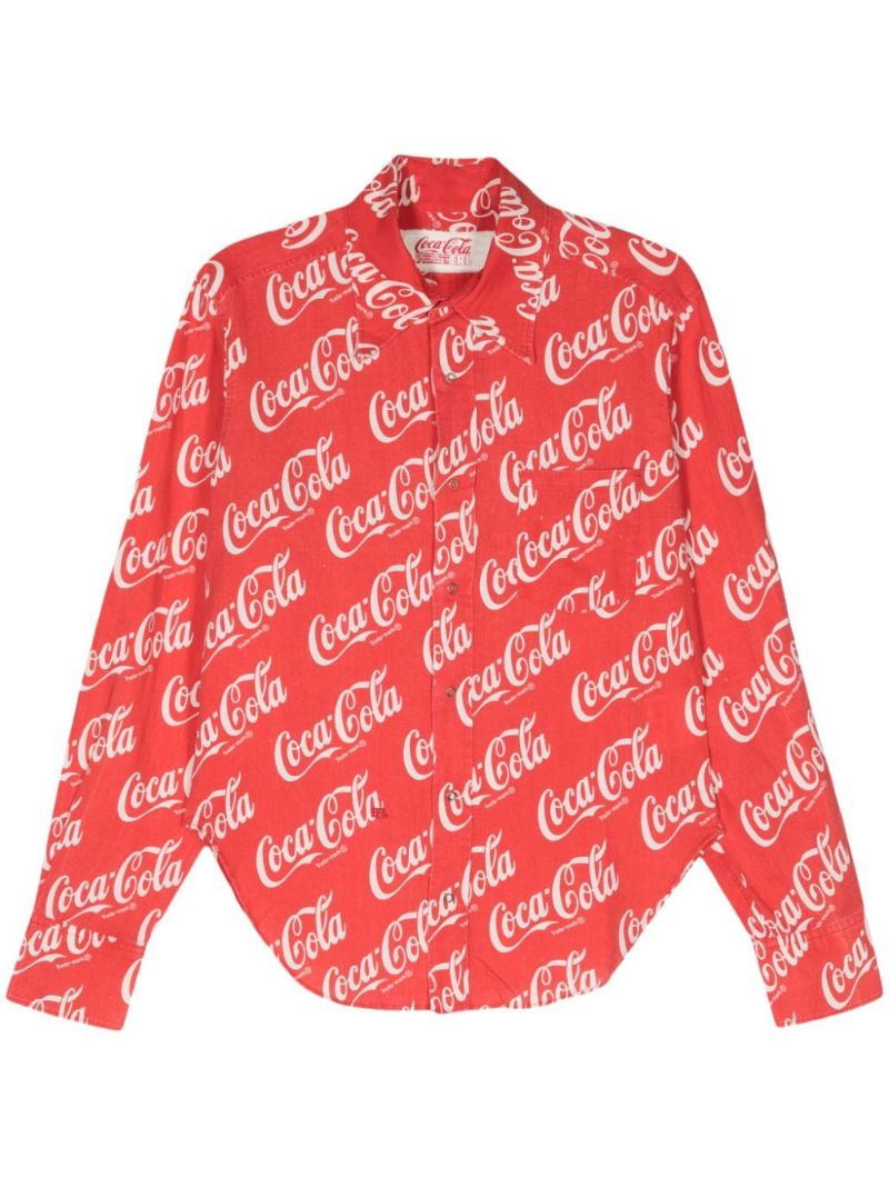 X Coca-cola Logo-print Shirt