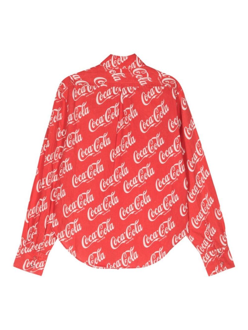 X Coca-cola Logo-print Shirt