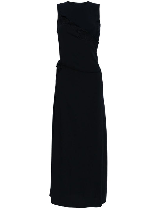 Black Layered Maxi Dress