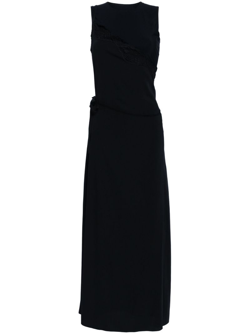 Black Layered Maxi Dress