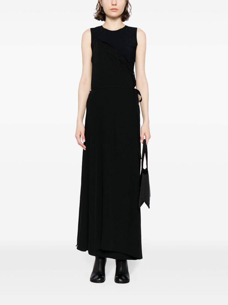 Black Layered Maxi Dress
