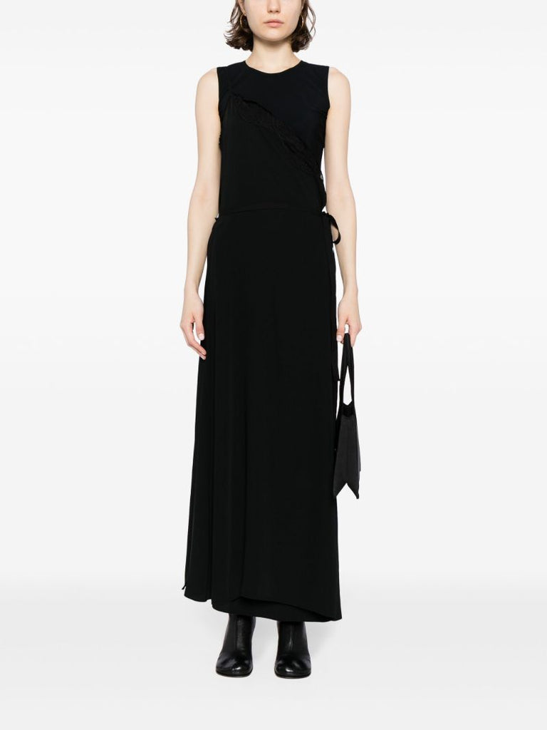 Black Layered Maxi Dress