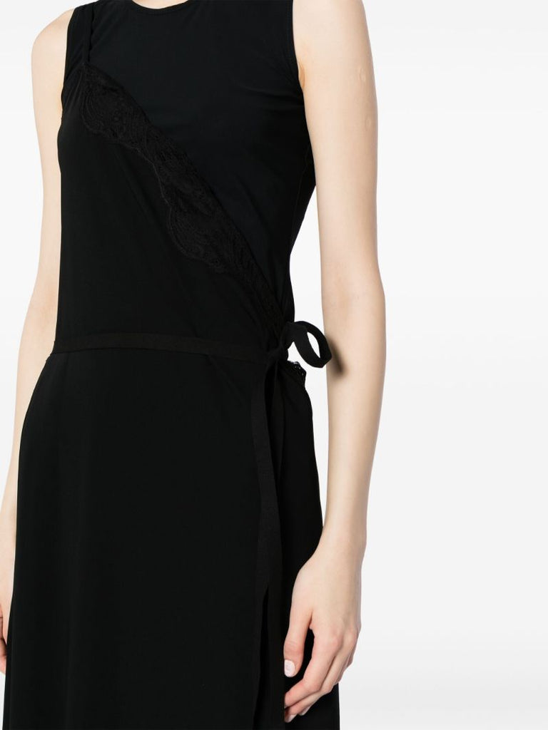 Black Layered Maxi Dress