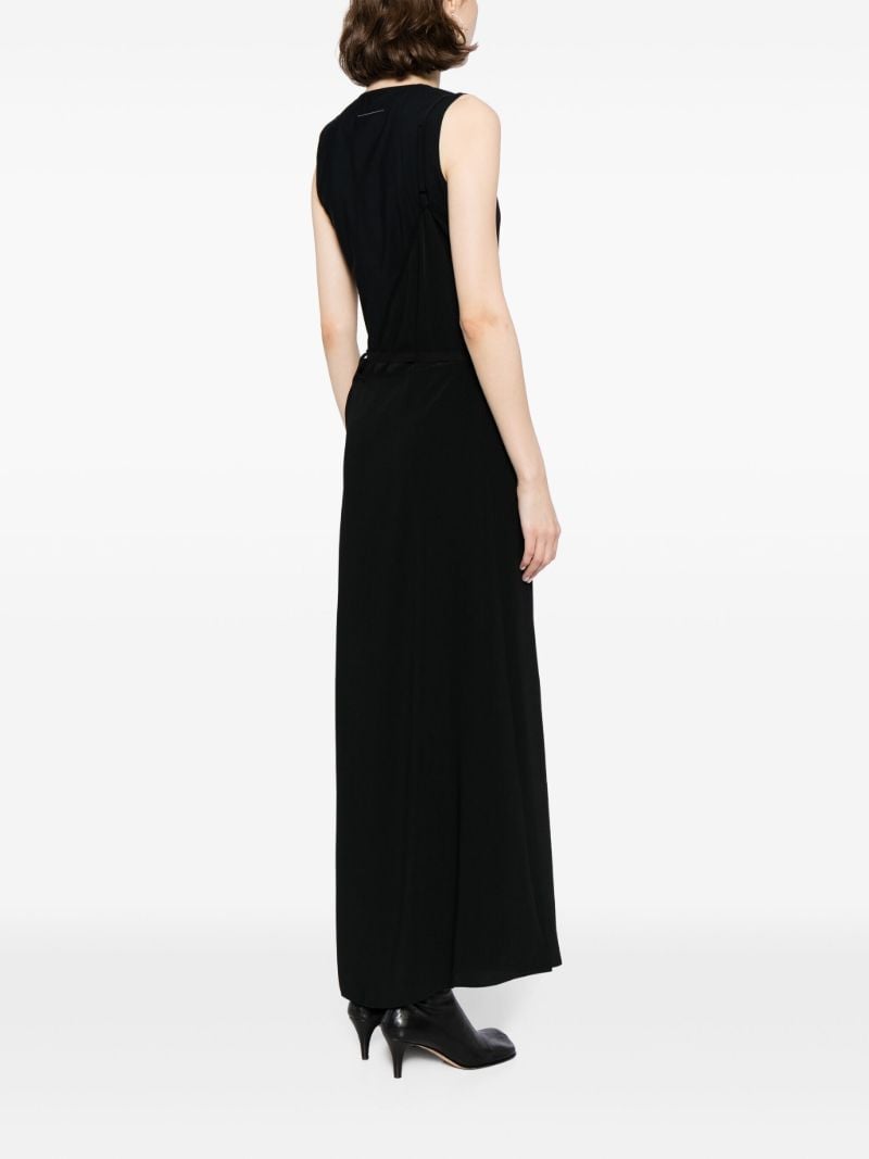 Black Layered Maxi Dress