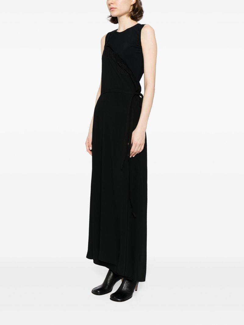 Black Layered Maxi Dress