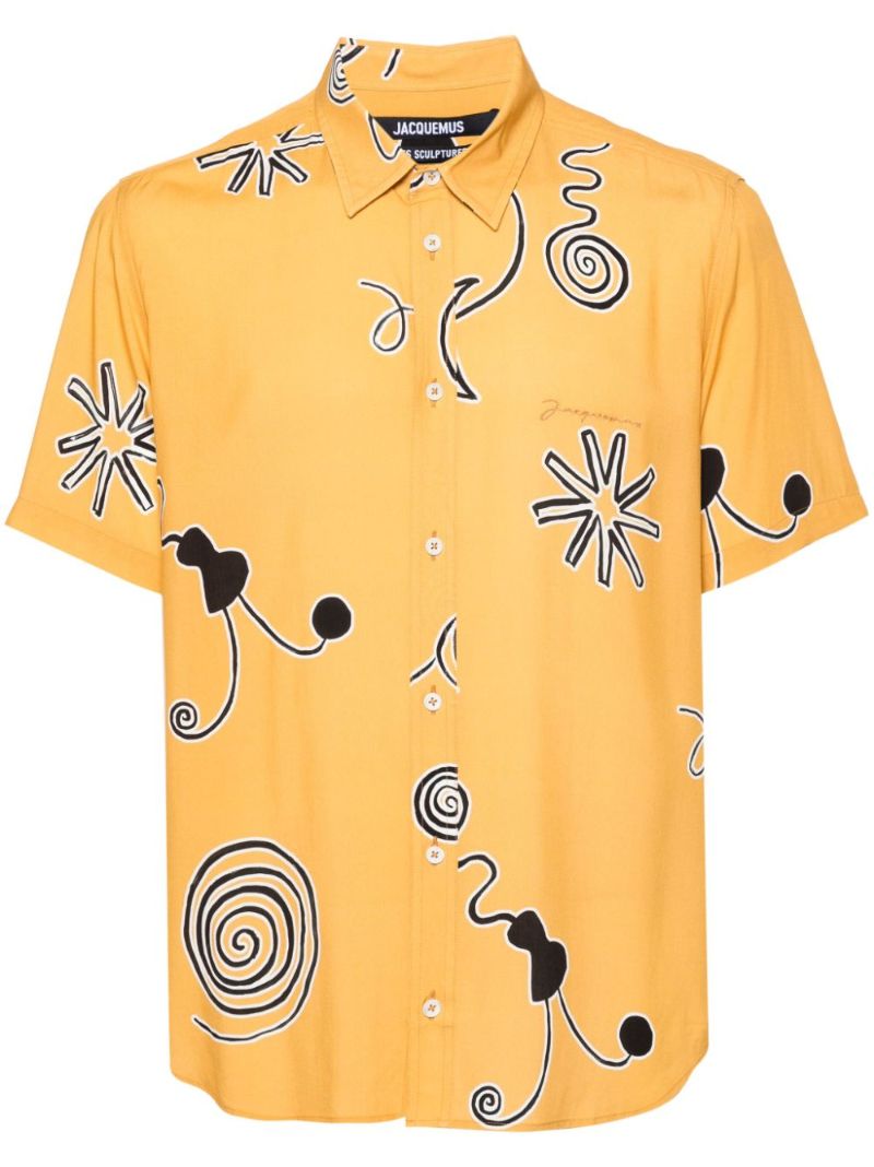 Orange La Chemise Melo Shirt