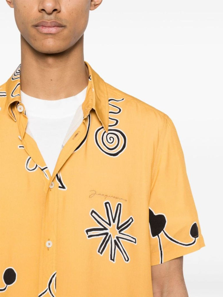 Orange La Chemise Melo Shirt