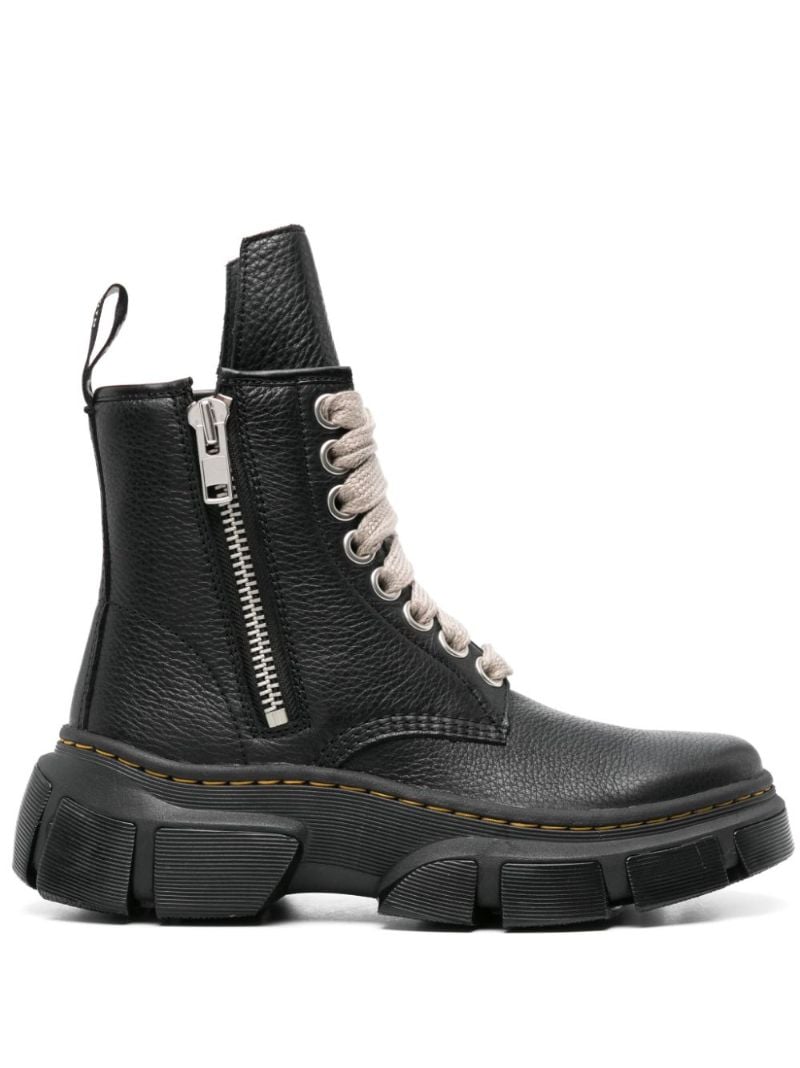 Black 1460 Leather Boots