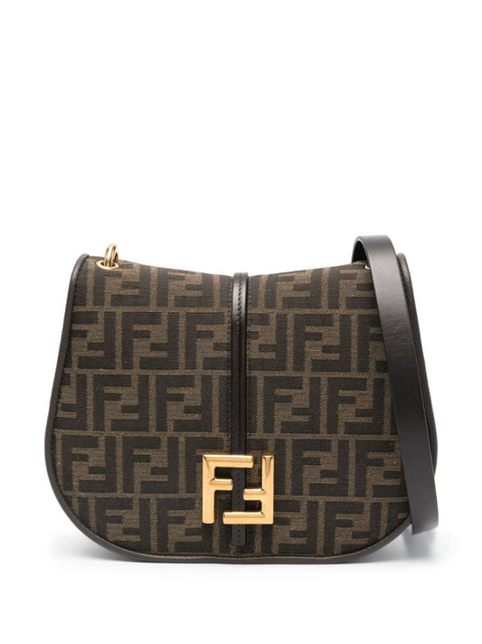 Brown CÃ¢â_x0082_¬â_x0084_¢mon Medium Leather Satchel