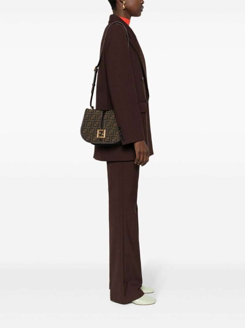 Brown CÃ¢â_x0082_¬â_x0084_¢mon Medium Leather Satchel