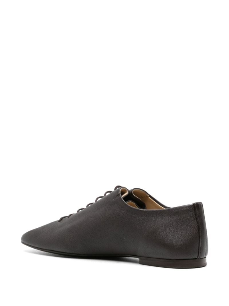 Brown Souris Leather Derby Shoes