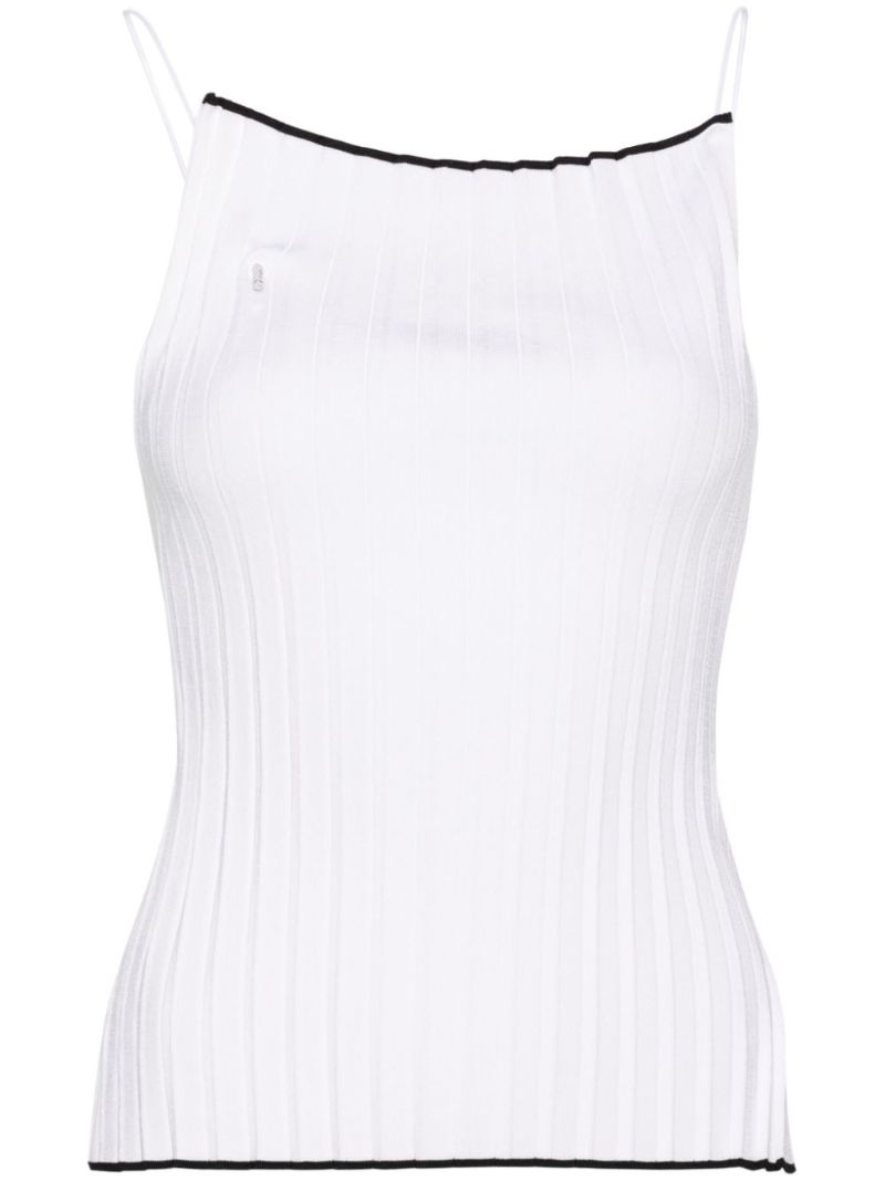 Le Haut Maille PlissÃ_x0083_Â© Tank Top