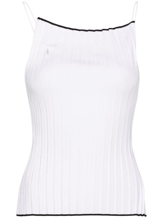 Le Haut Maille PlissÃ_x0083_Â© Tank Top