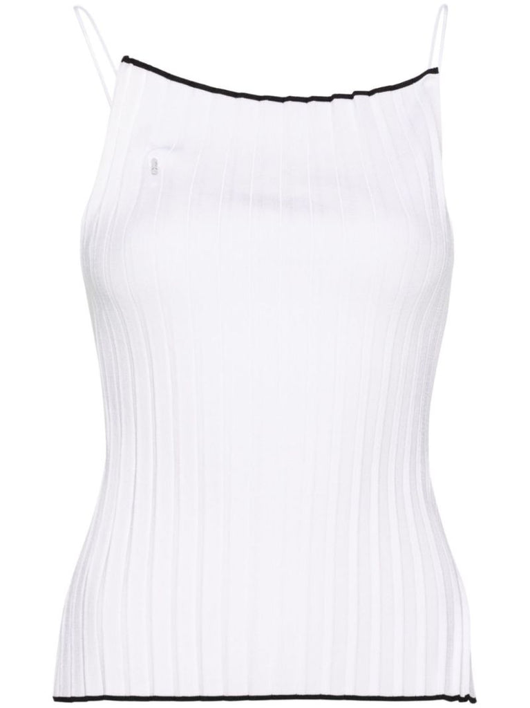 Le Haut Maille PlissÃ_x0083_Â© Tank Top