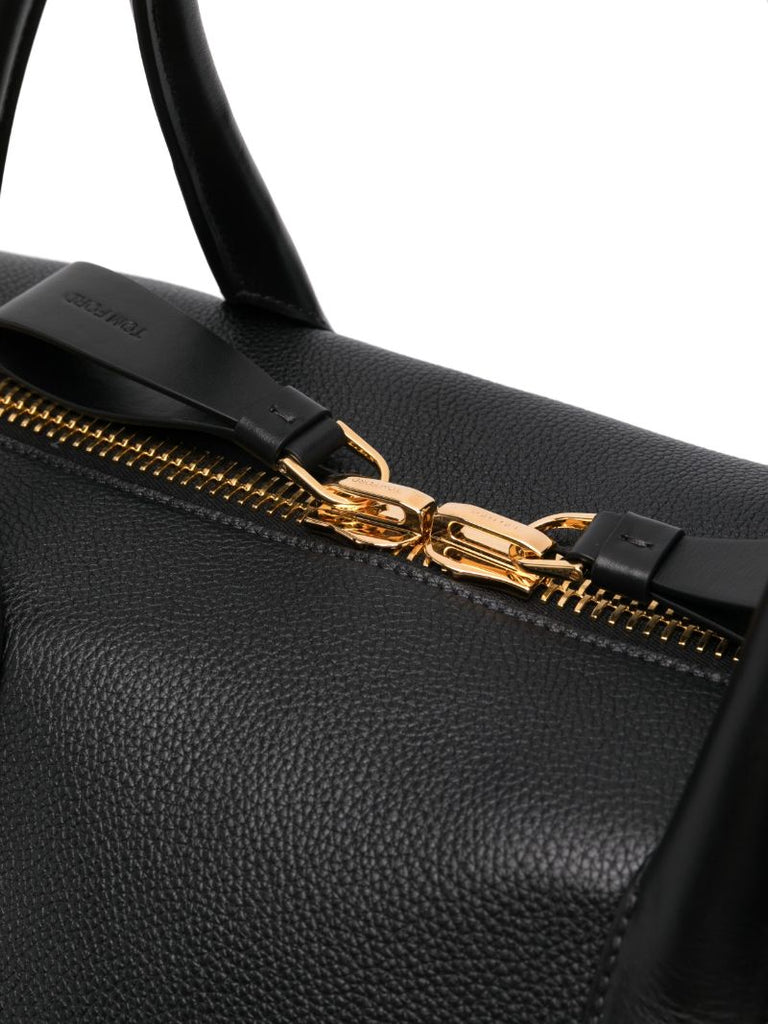 Black Logo-applique Travel Bag