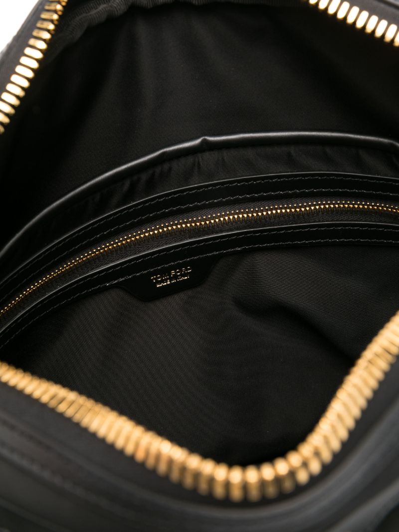 Black Utility Large Shoulder Bag
