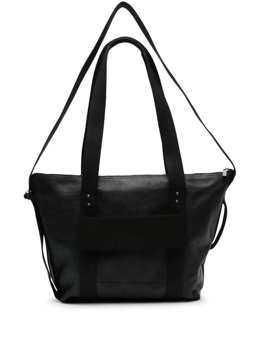 Black Leather Shoulder Bag