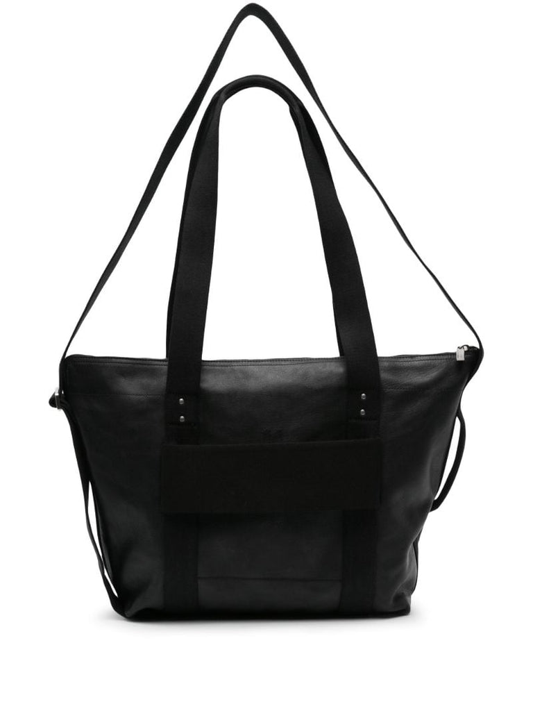 Black Leather Shoulder Bag