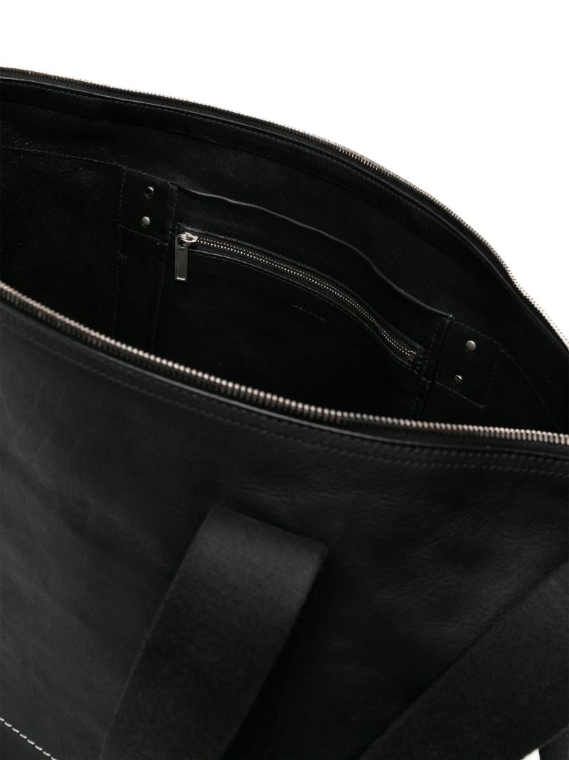 Black Leather Shoulder Bag