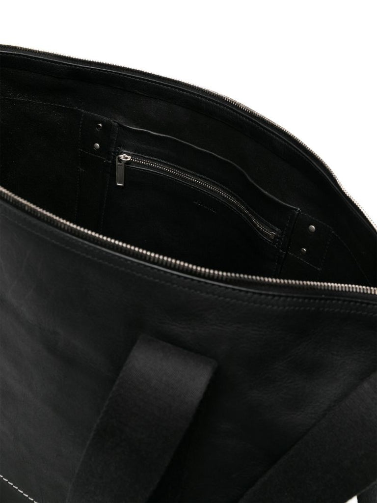 Black Leather Shoulder Bag