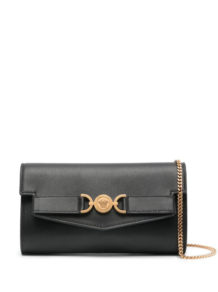 Black Medusa '95 Leather Cross Body Bag