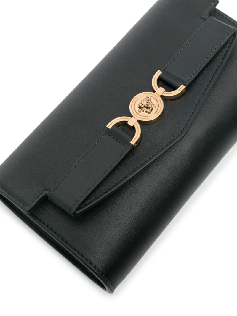 Black Medusa '95 Leather Cross Body Bag