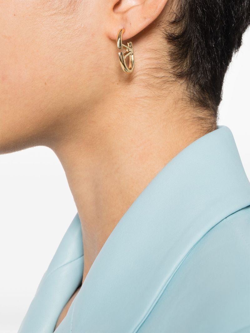 Gold-tone Vlogo the Bold Edition Earrings