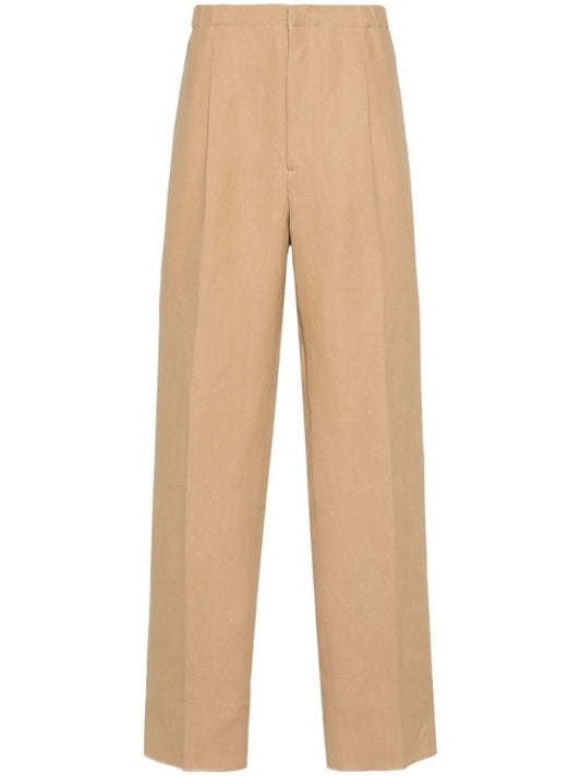 Neutral Straight-leg Trousers