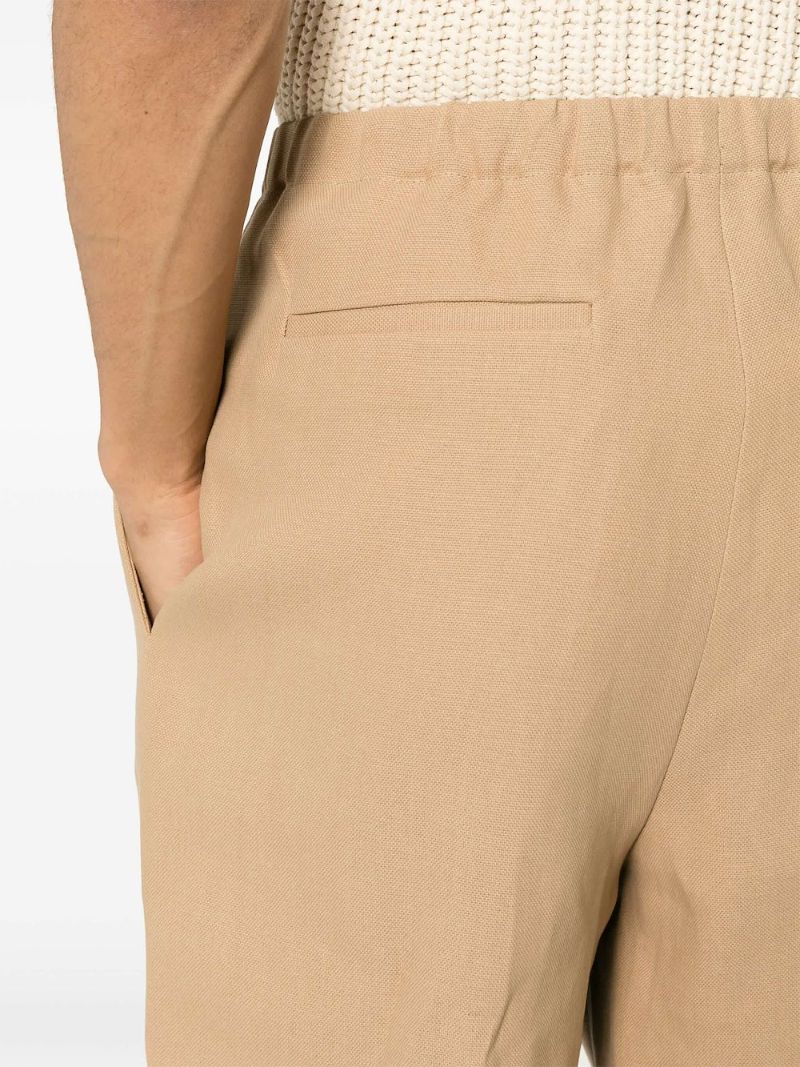Neutral Straight-leg Trousers