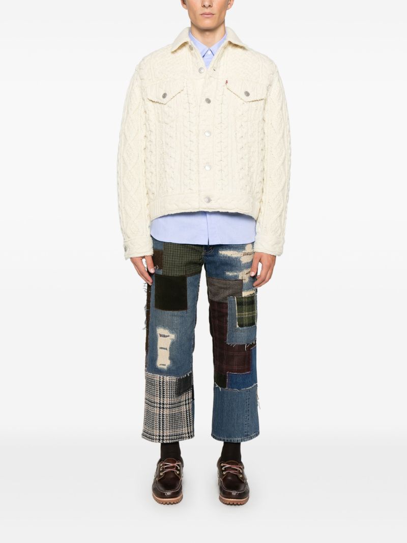 X Levi's Aran-knit Cardigan