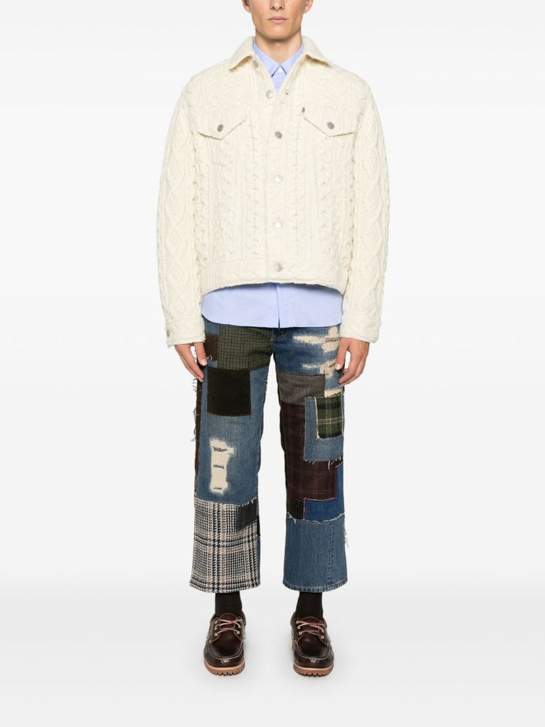 X Levi's Aran-knit Cardigan