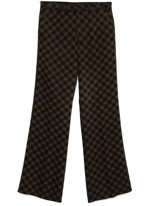 Brown Quad Trousers