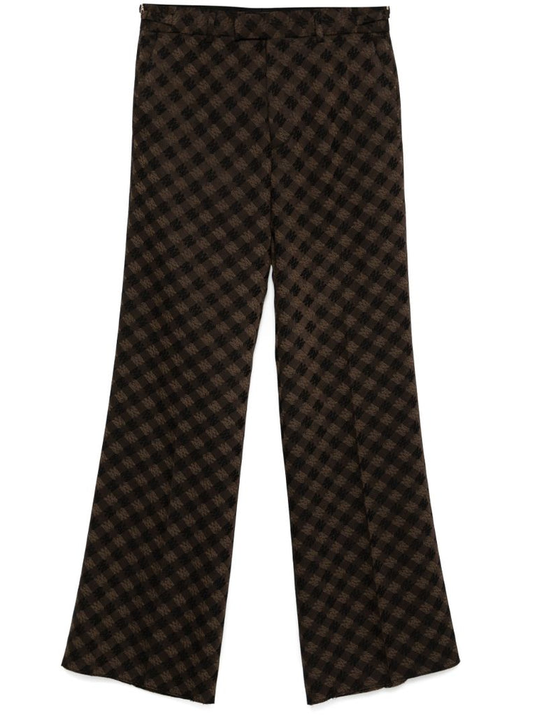 Brown Quad Trousers