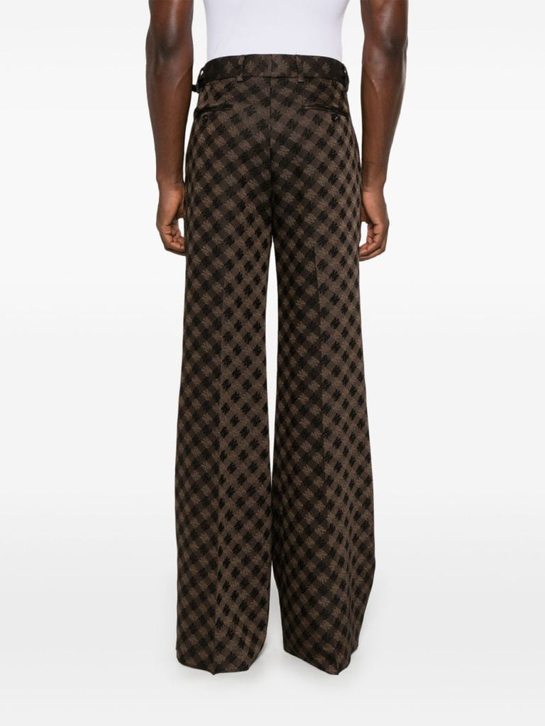 Brown Quad Trousers
