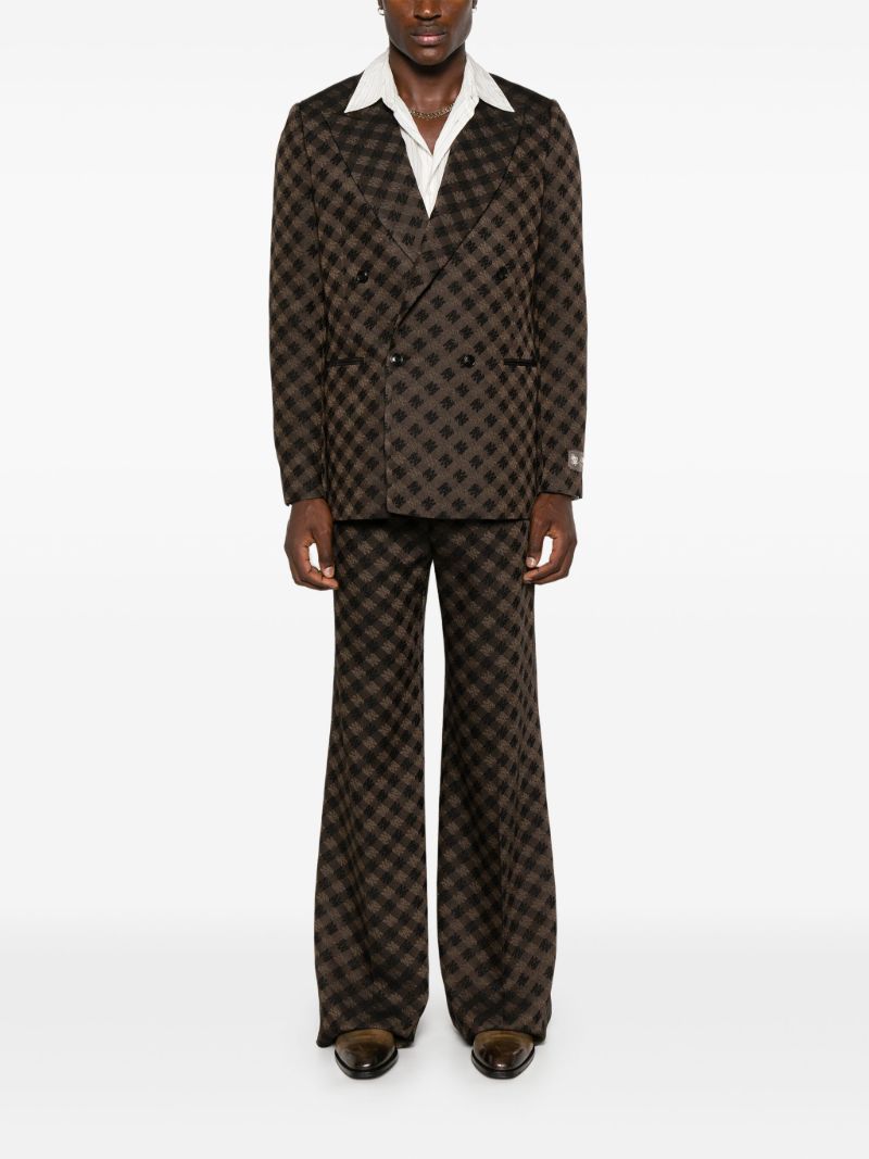 Brown Quad Trousers