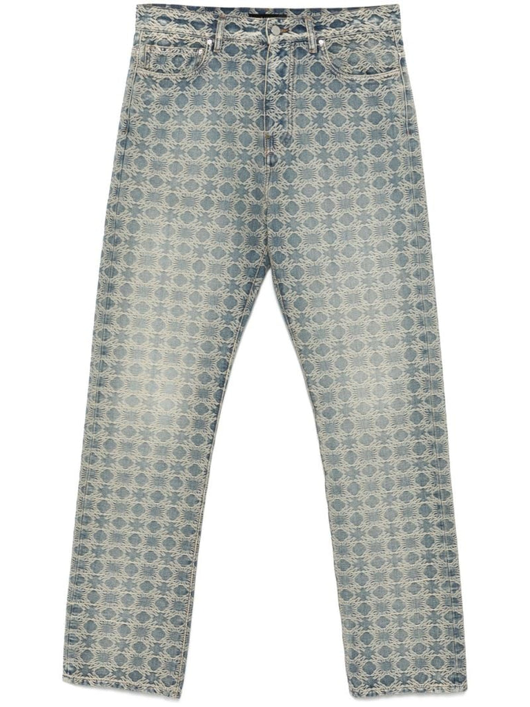 Blue Quad Jeans