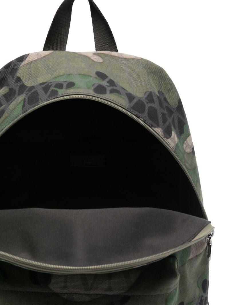 Toile Iconographe Camouflage-print Bacpack