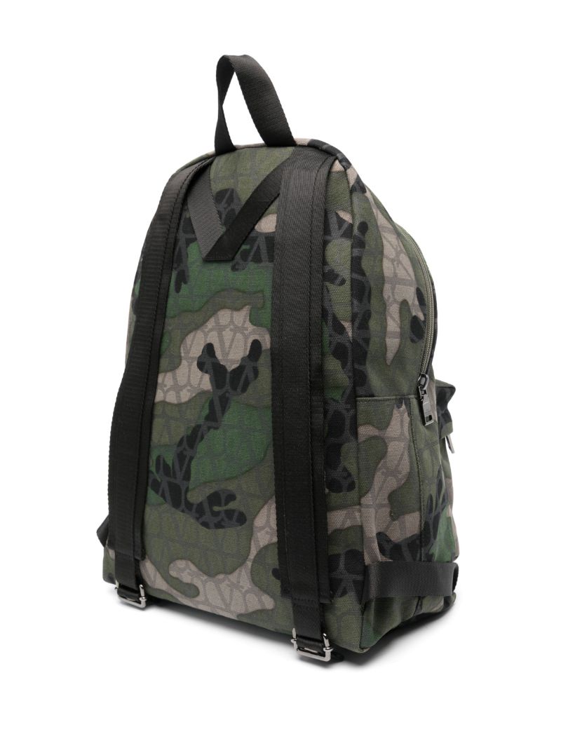Toile Iconographe Camouflage-print Bacpack