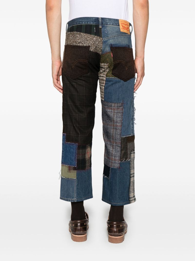 X Levi's Patchwork Jeans