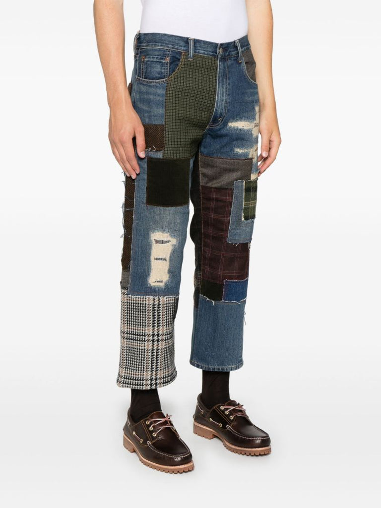 X Levi's Patchwork Jeans