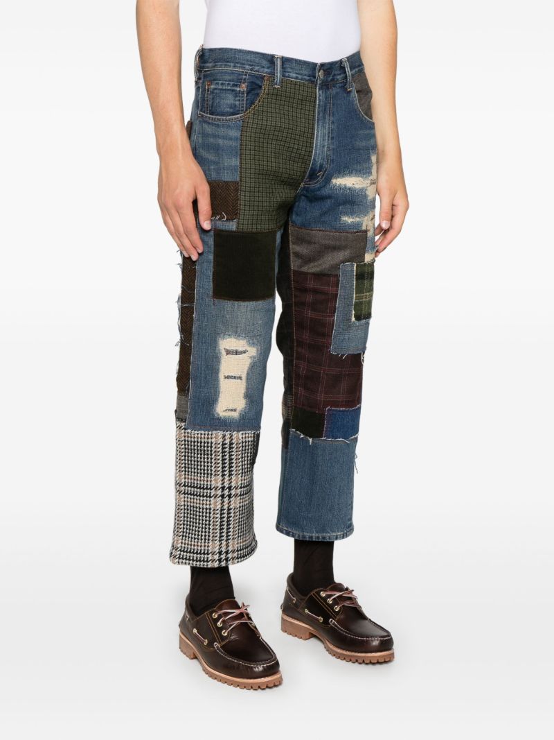 X Levi's Patchwork Jeans