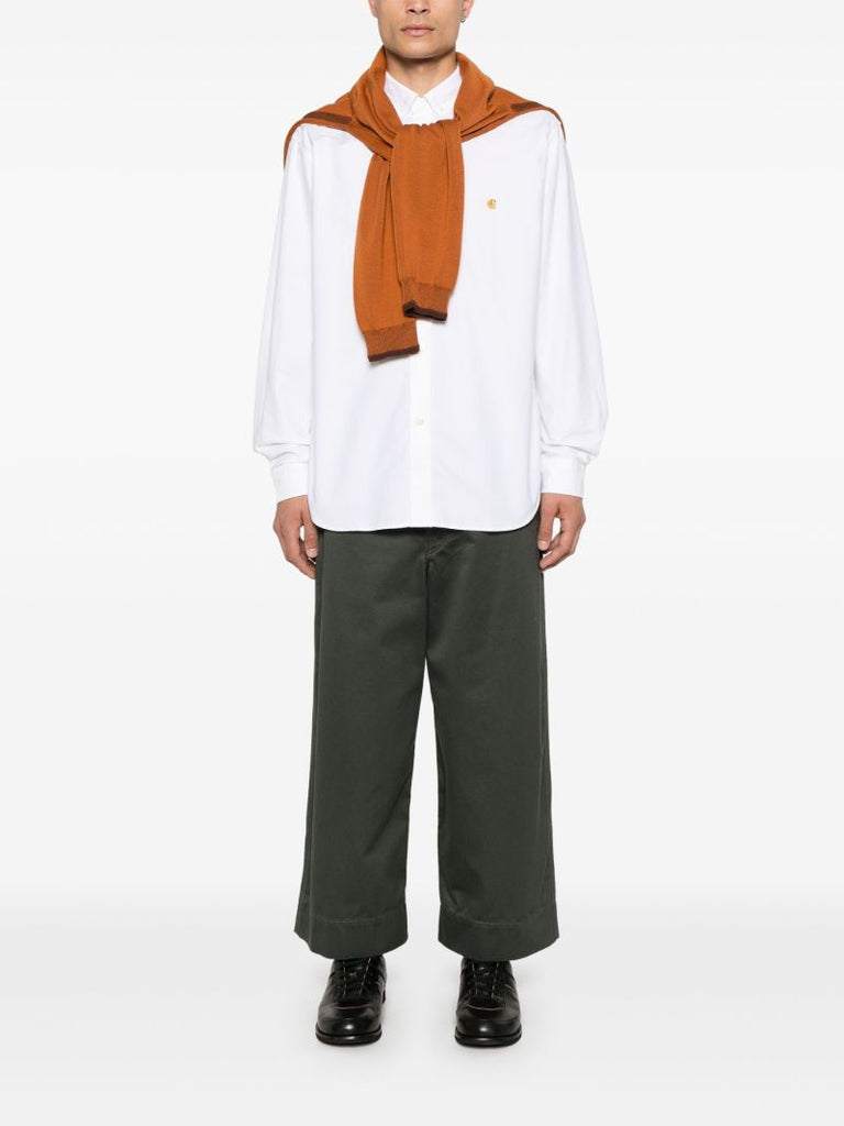 Logo-embroidered Shirt