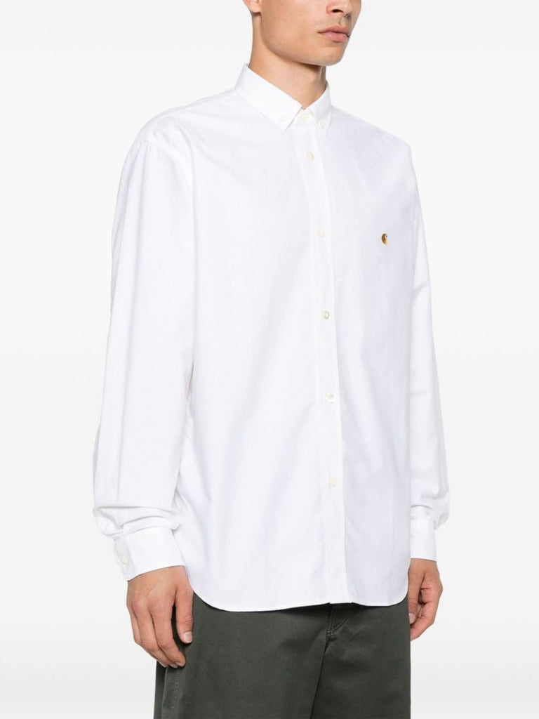 Logo-embroidered Shirt