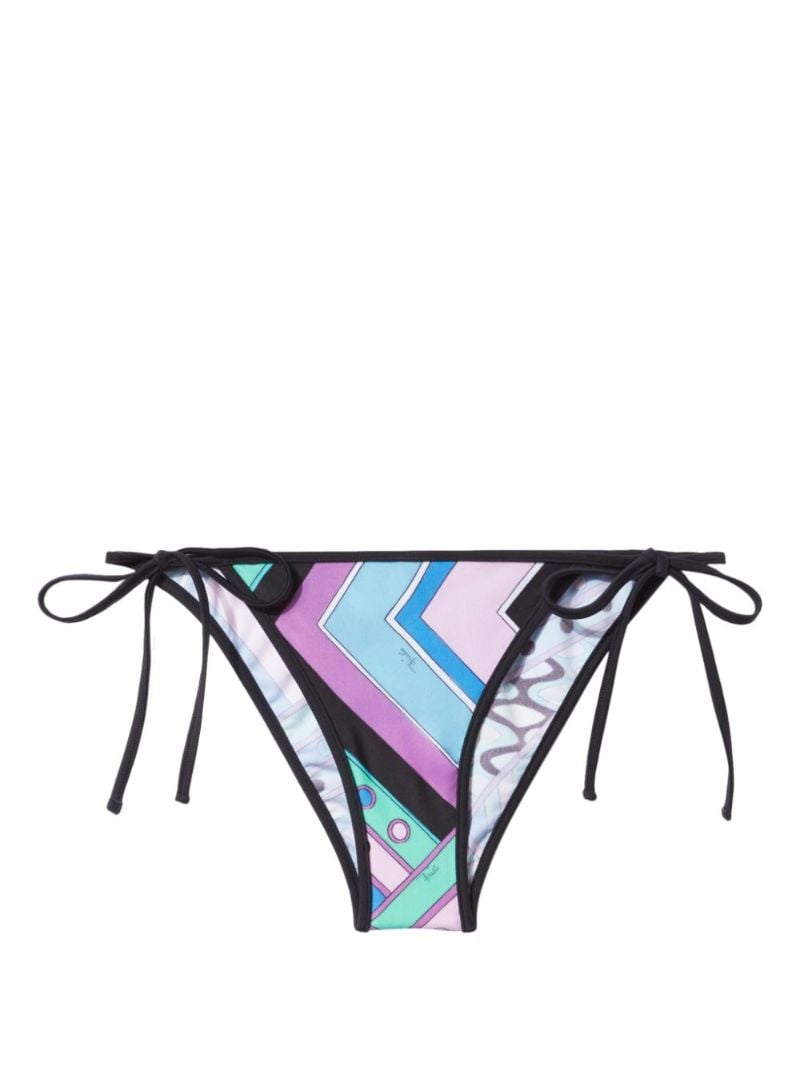 Black Vivara Print Bikini Bottoms